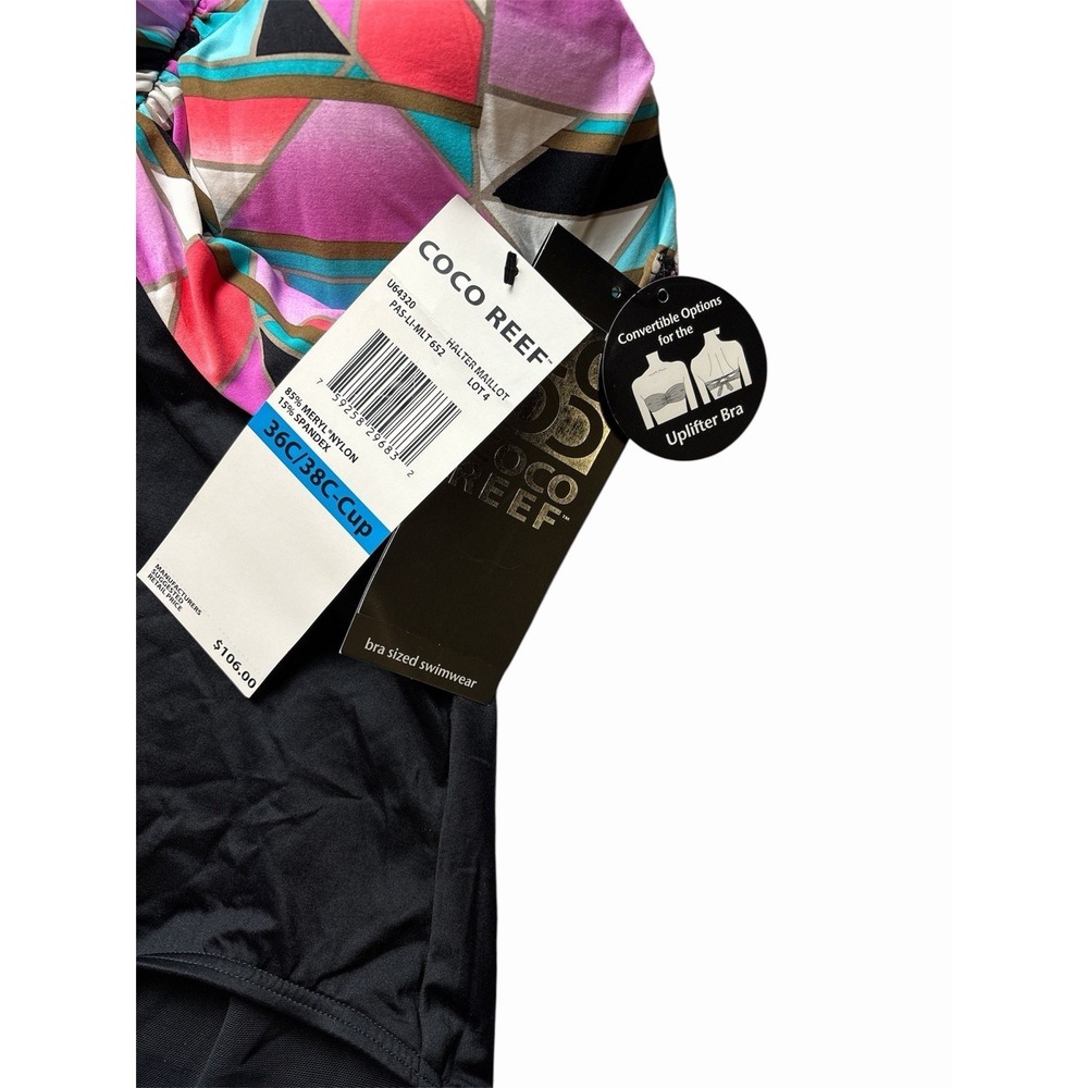 Coco Reef One Piece Bathing Suit Size 36/38 C Cup NEW! (P1) - Picture 6 of 7